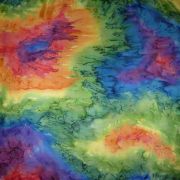strumień barw - habotai5 - chusta jedwabna ręcznie malowana